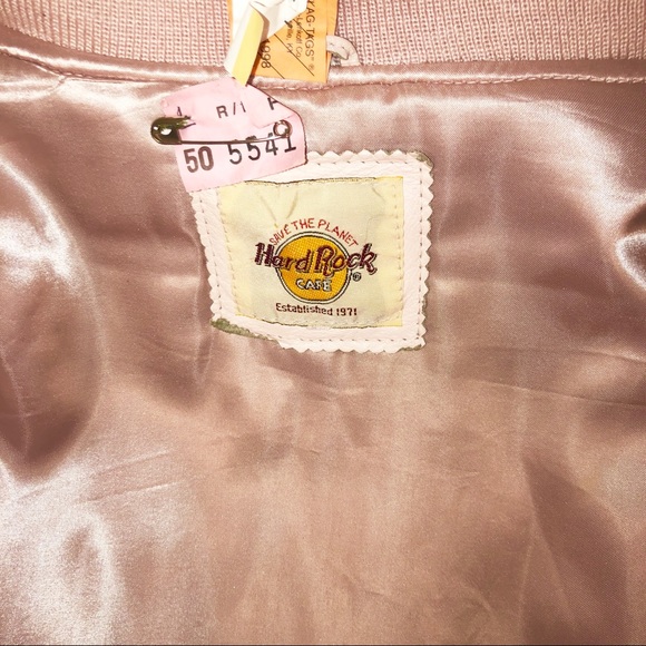 Hard Rock Cafe  Vintage Leather Jacket Genuine - Picture 4 of 8